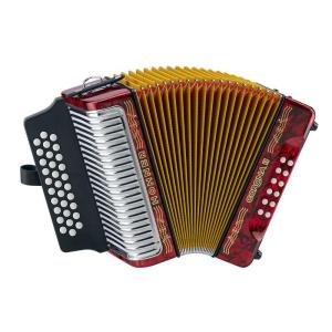 HOHNER CORONA II  GCF, ROSSO