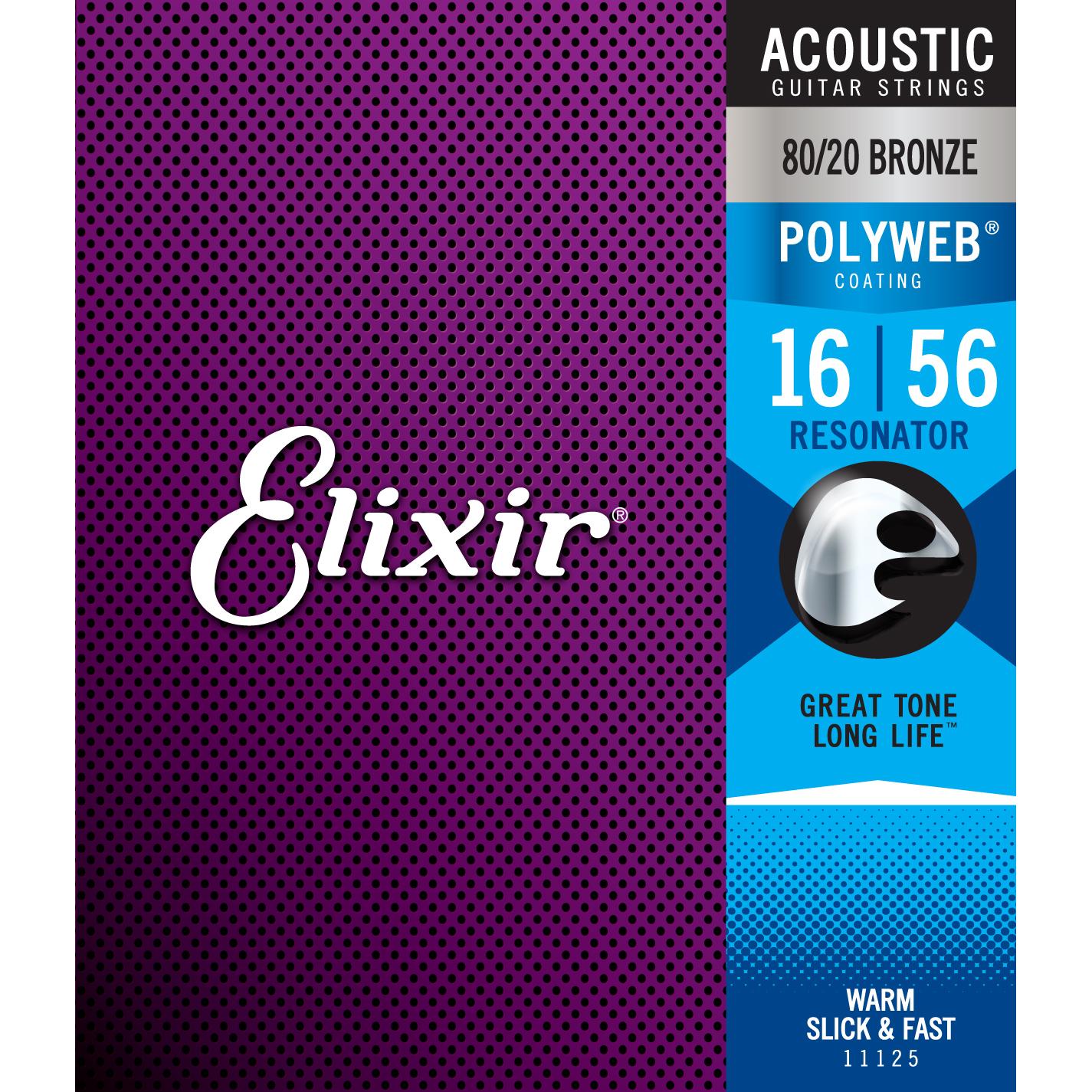 ELIXIR ITALIA 11125 ACOUSTIC 80/20 BRONZE POLYWEB