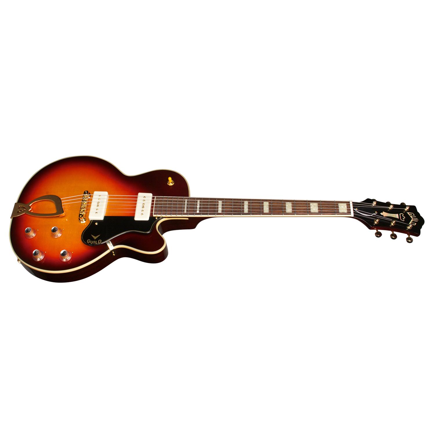 GUILD ITALIA M-75 ARISTOCRAT ATB ANTIQUE BURST