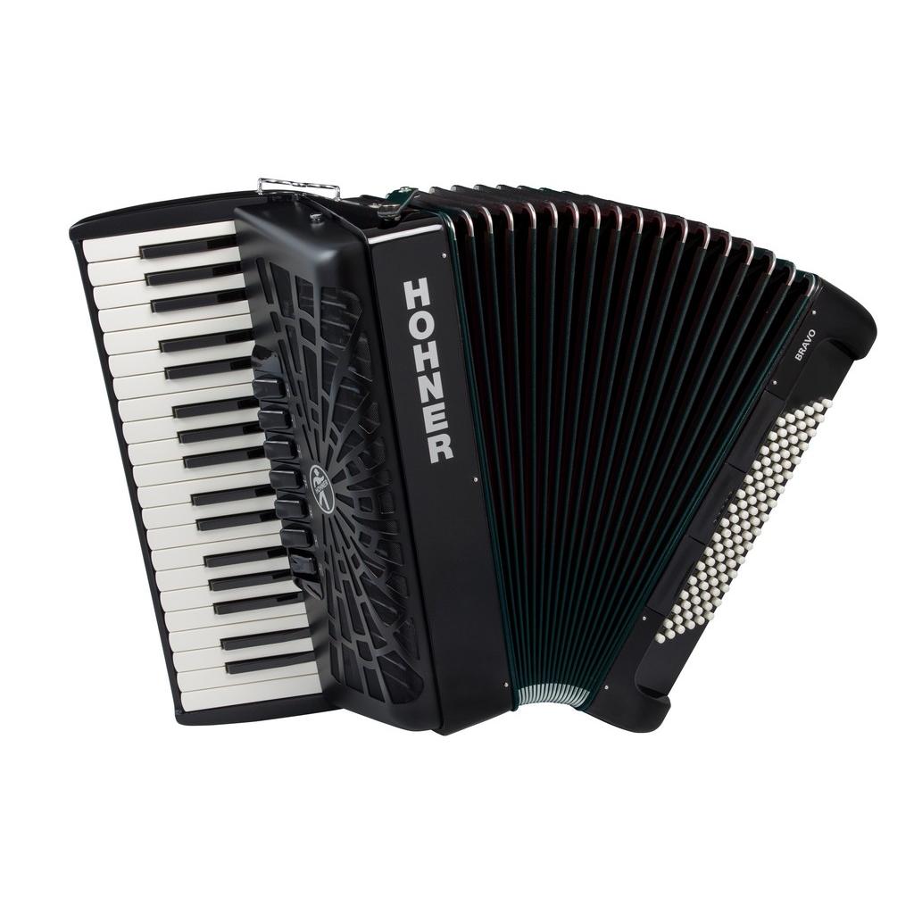 HOHNER BRAVO III 96 NERO A16722 SILENTKEY