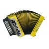 HOHNER EL REY DEL VALLENATO BBEBAB GIALLO SILVER GRILL