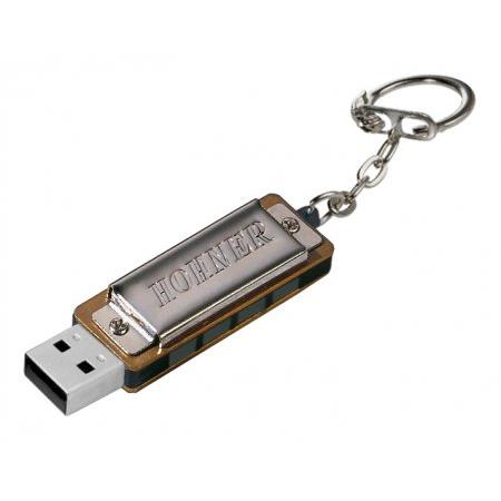 HOHNER USB MINI HARP WITH KEY RING