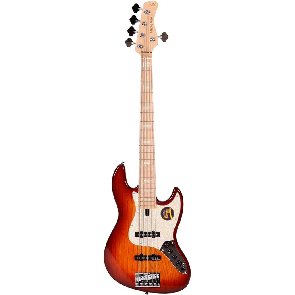 MARCUS MILLER V7 SWAMP ASH-5 (2ND GEN) TS TOBACCO SUNBURST