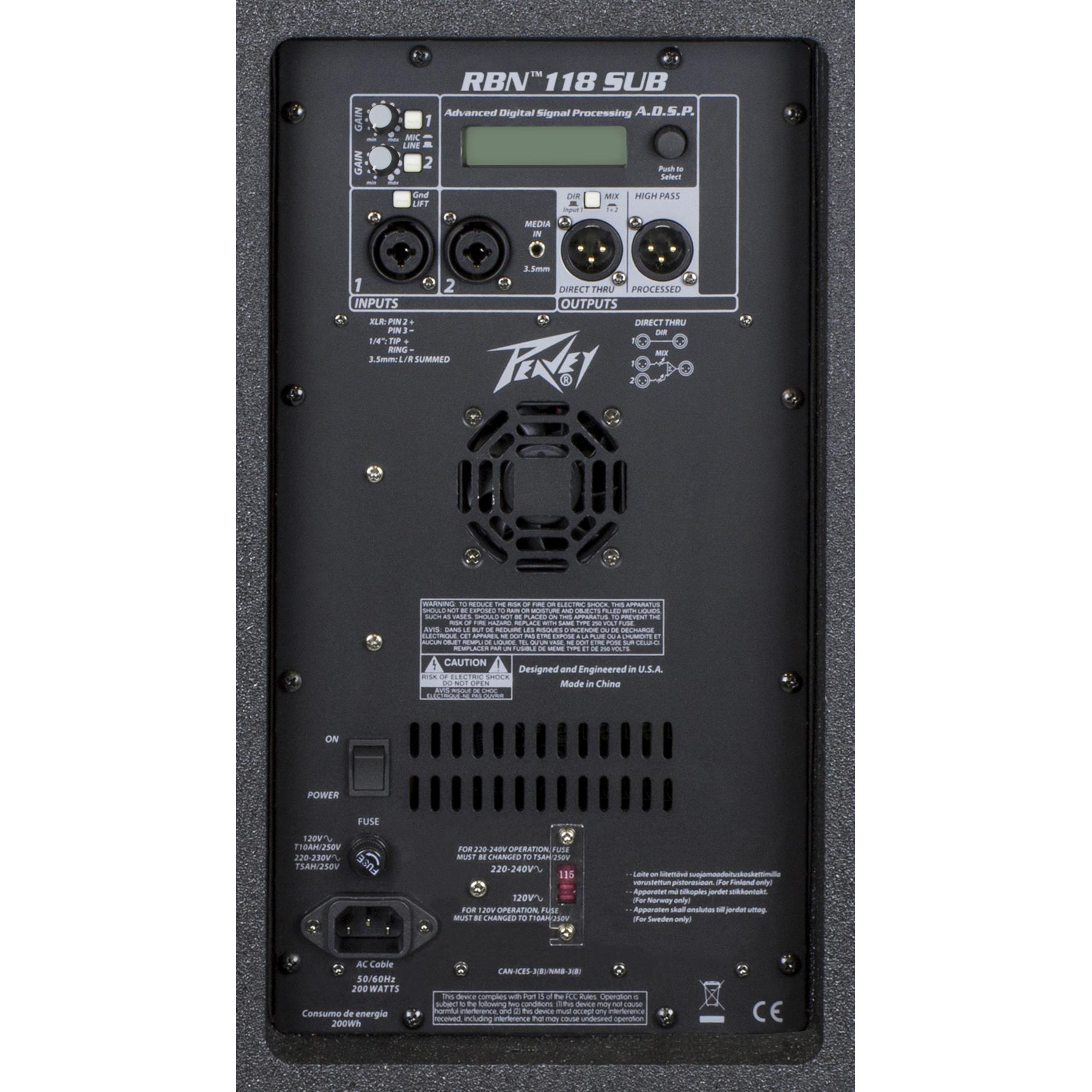 PEAVEY RBN™ 118 SUB