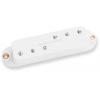 SEYMOUR DUNCAN ITALIA SDBR1N DUCKBUCKERS FOR STRAT WHITE