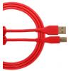 UDG U96001RD - ULTIMATE AUDIO CABLE USB 2.0 C-B RED STRAIGHT 1,5M