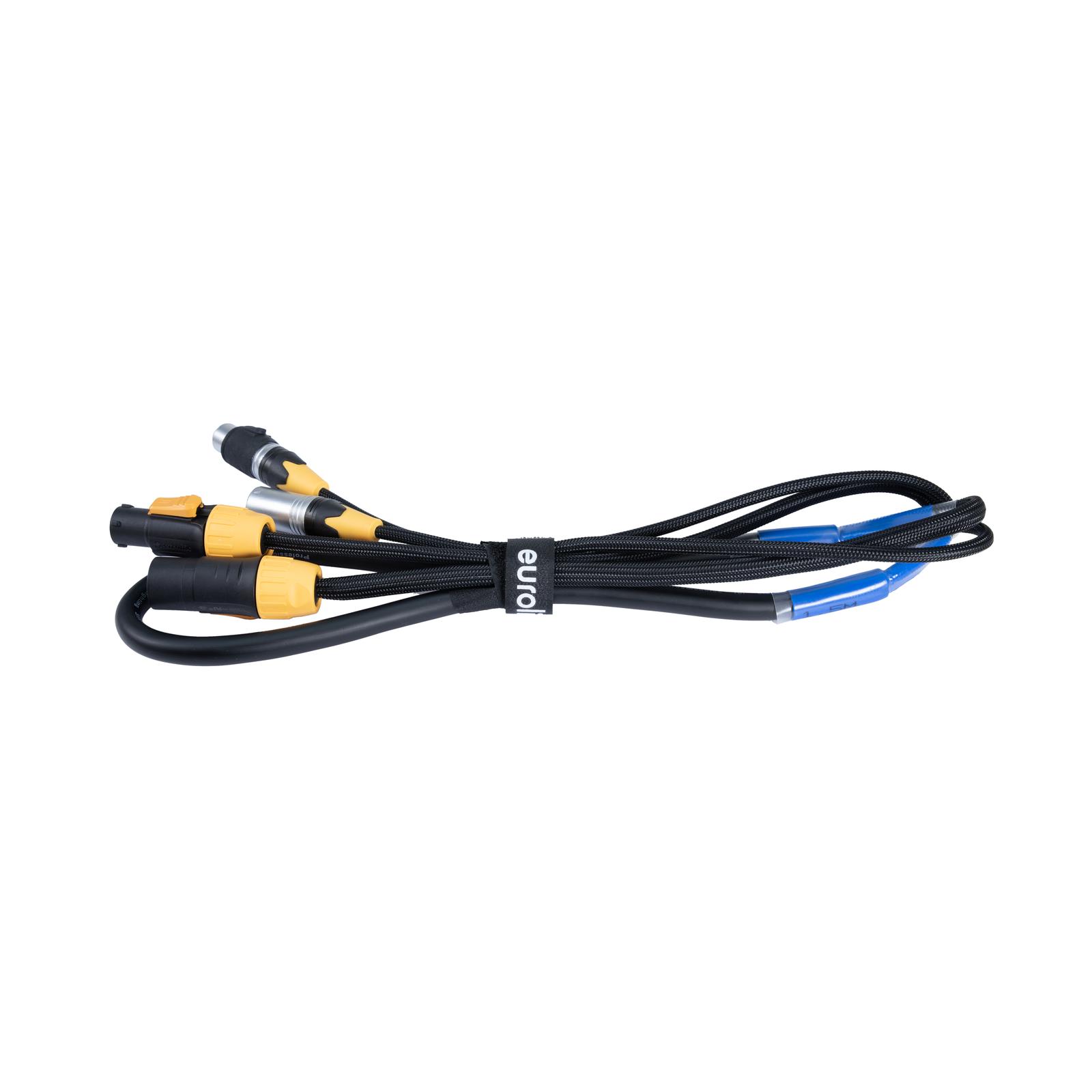 EUROLITE Combi Cable DMX IP T-Con/3 Pin XLR 1,5m