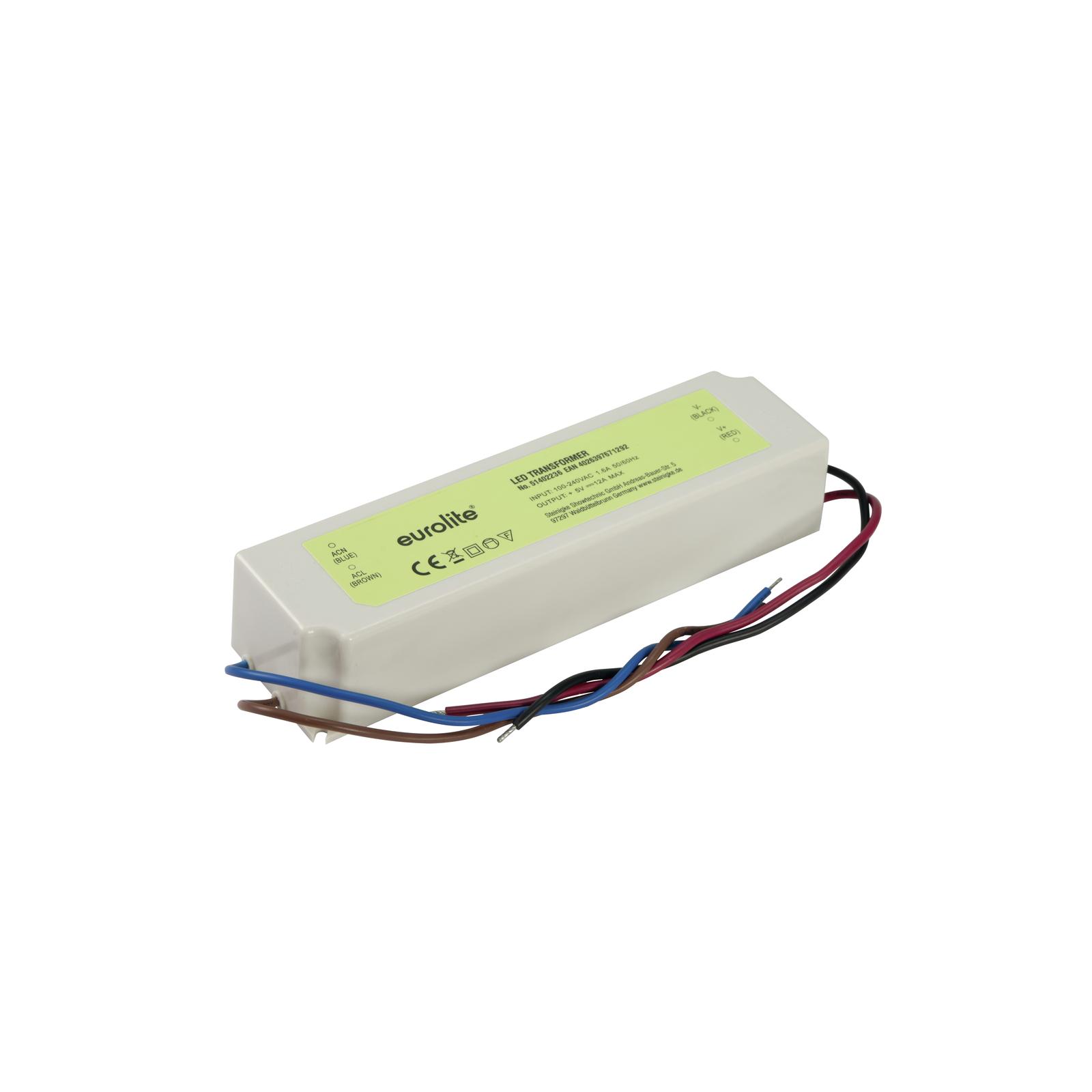 EUROLITE Electronic Transformer, 5V, 12A IP67