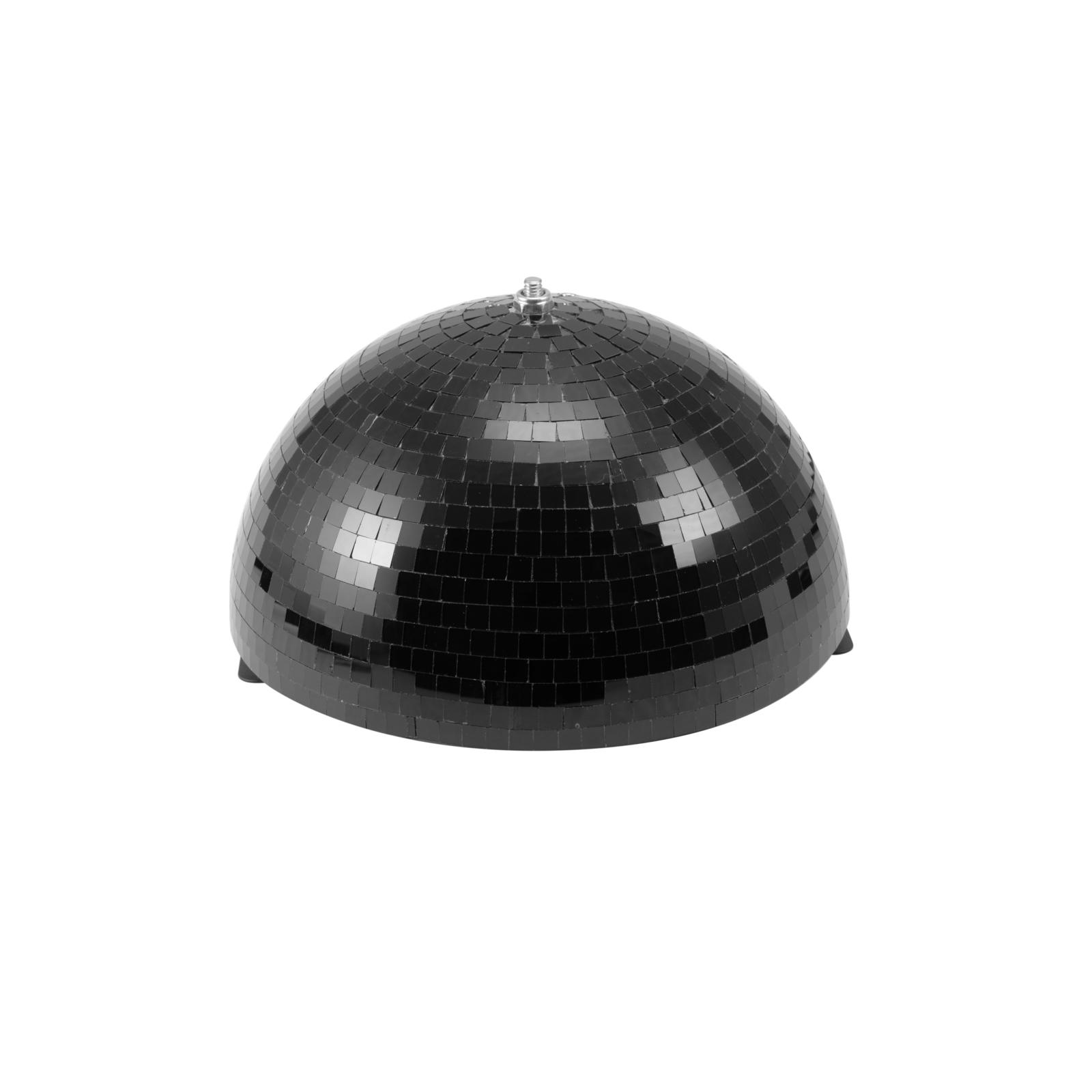 EUROLITE Half Mirror Ball 30cm black motorized