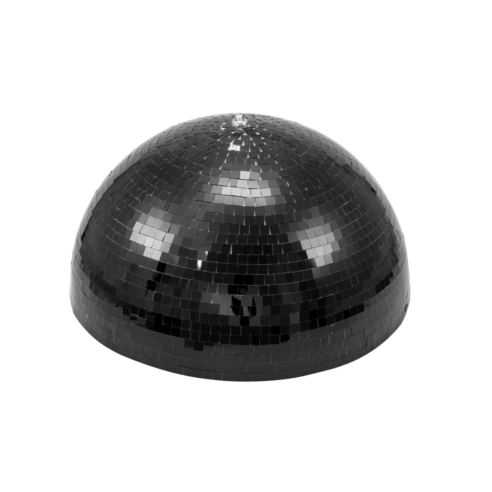 EUROLITE Half Mirror Ball 40cm black motorized