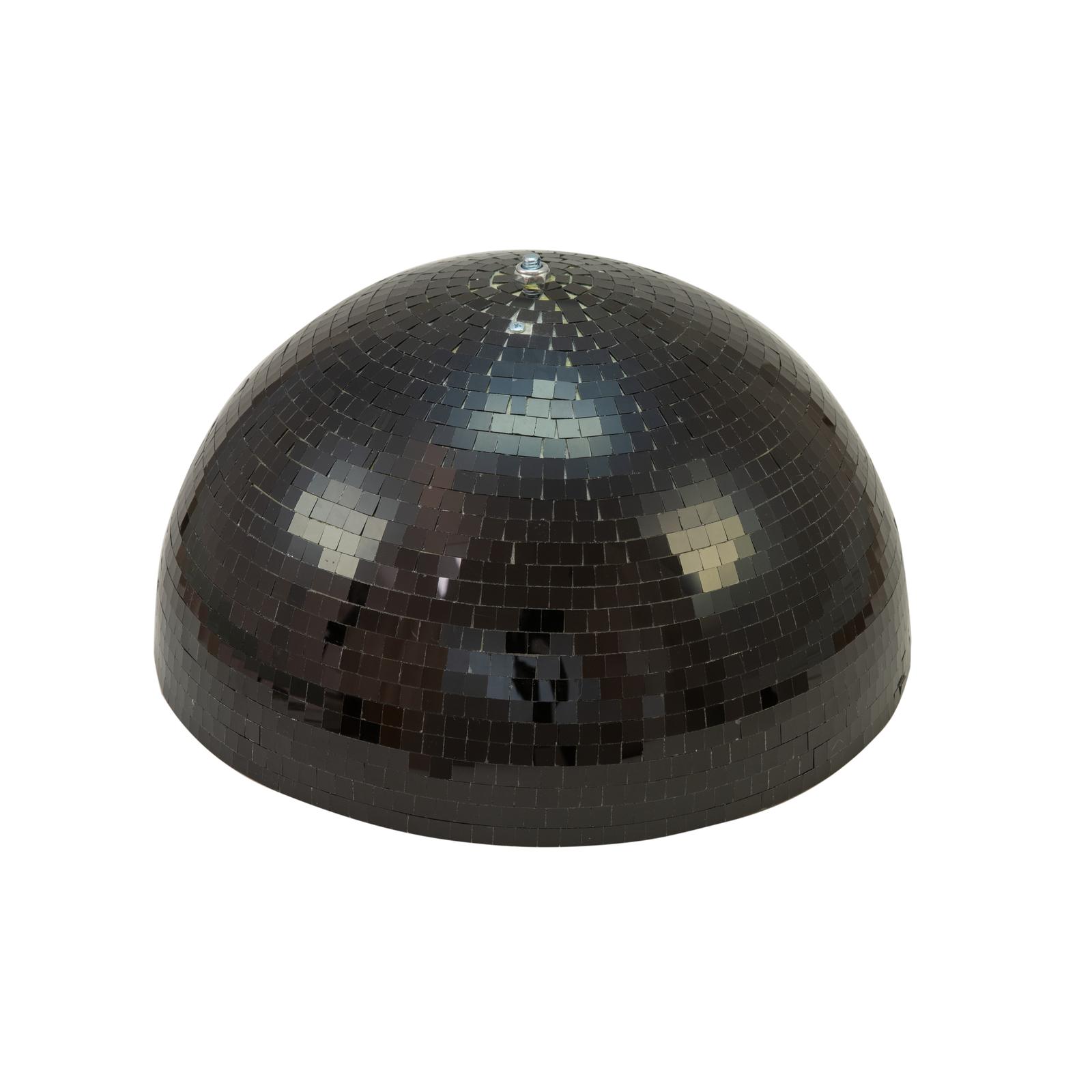 EUROLITE Half Mirror Ball 50cm black motorized