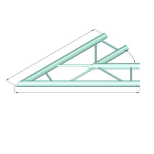 ALUTRUSS DECOLOCK DQ2-SPAC19H 2-way Corner 45° bk