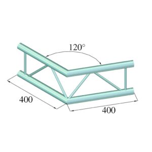 ALUTRUSS DECOLOCK DQ2-SPAC22V 2-way Corner 120°bk