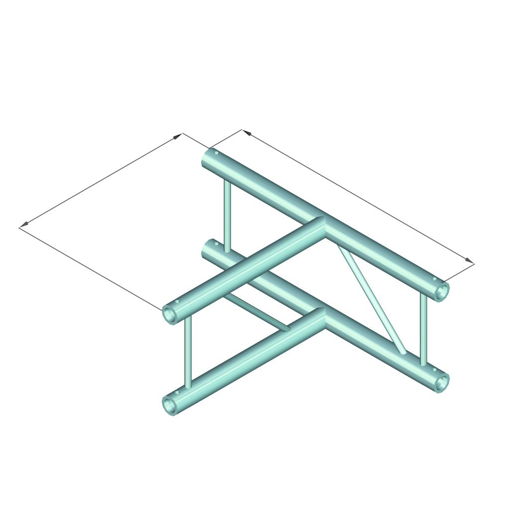 ALUTRUSS DECOLOCK DQ2-SPAT36V 3-way T-Piece 90° bk