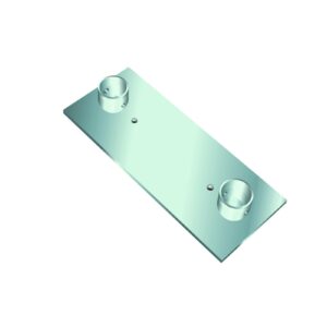 ALUTRUSS DECOLOCK DQ2-WPS Wall Mounting Plate bk