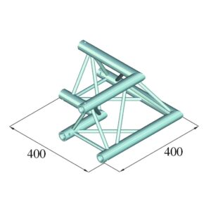 ALUTRUSS DECOLOCK DQ3-SPAC21 2-Way Corner 90°´bk