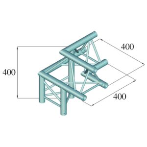 ALUTRUSS DECOLOCK DQ3-SPAL32 3-Way Corner 90° bk