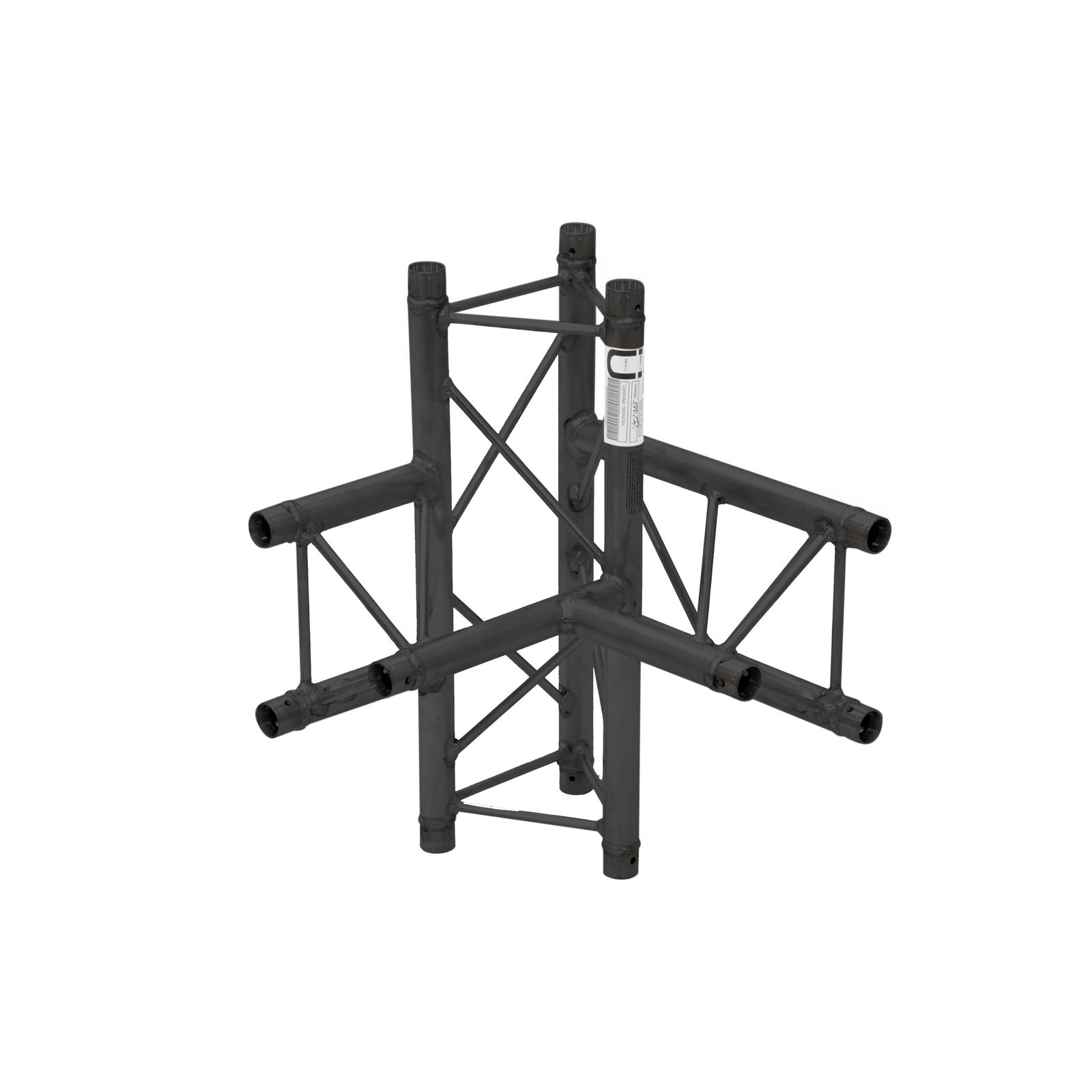 ALUTRUSS DECOLOCK DQ3-SPAT42 4-Way T-Piece / bk