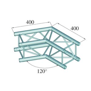 ALUTRUSS DECOLOCK DQ4-PAC22 2-Way Corner 120°bk