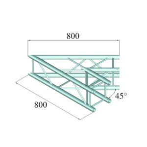 ALUTRUSS DECOLOCK DQ4-SPAC19 2-Way Corner 45° bk