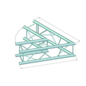 ALUTRUSS DECOLOCK DQ4-SPAC20 2-Way Corner 60°bk