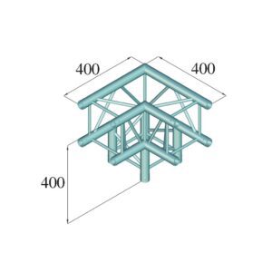 ALUTRUSS DECOLOCK DQ4-SPAL30 3-Way Corner 90° bk