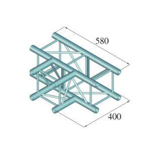 ALUTRUSS DECOLOCK DQ4-SPAT35 3-Way T-Piece 90° bk