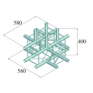 ALUTRUSS DECOLOCK DQ4-SPAT51 5-Way Corner bk