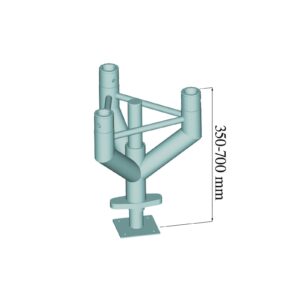 ALUTRUSS TRILOCK E-GL Leveling Pedestral ETNF-300