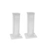 EUROLITE 2x Stage Stand variable incl. Cover and Bag, white