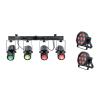 EUROLITE Set 2x LED SLS-7 HCL Floor + LED QDF-Bar RGBAW Light set