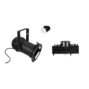 EUROLITE Set DIY PAR-46 Spot E-27 + Multi adapter, 3 phases, black