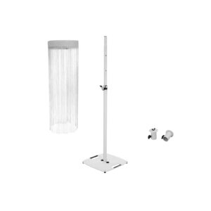 EUROLITE Set LED Color Curtain + BPS-2 Loudspeaker stand white