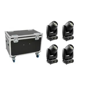 FUTURELIGHT Set 4x PLB-130 + Case