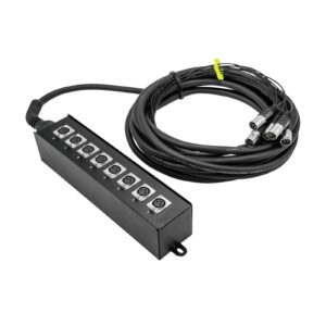 OMNITRONIC Multicore Stagebox MUS-810 8IN 10m