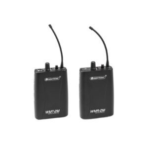 OMNITRONIC Set WMT-2M UHF Transmitter + WMR-2M UHF Receiver