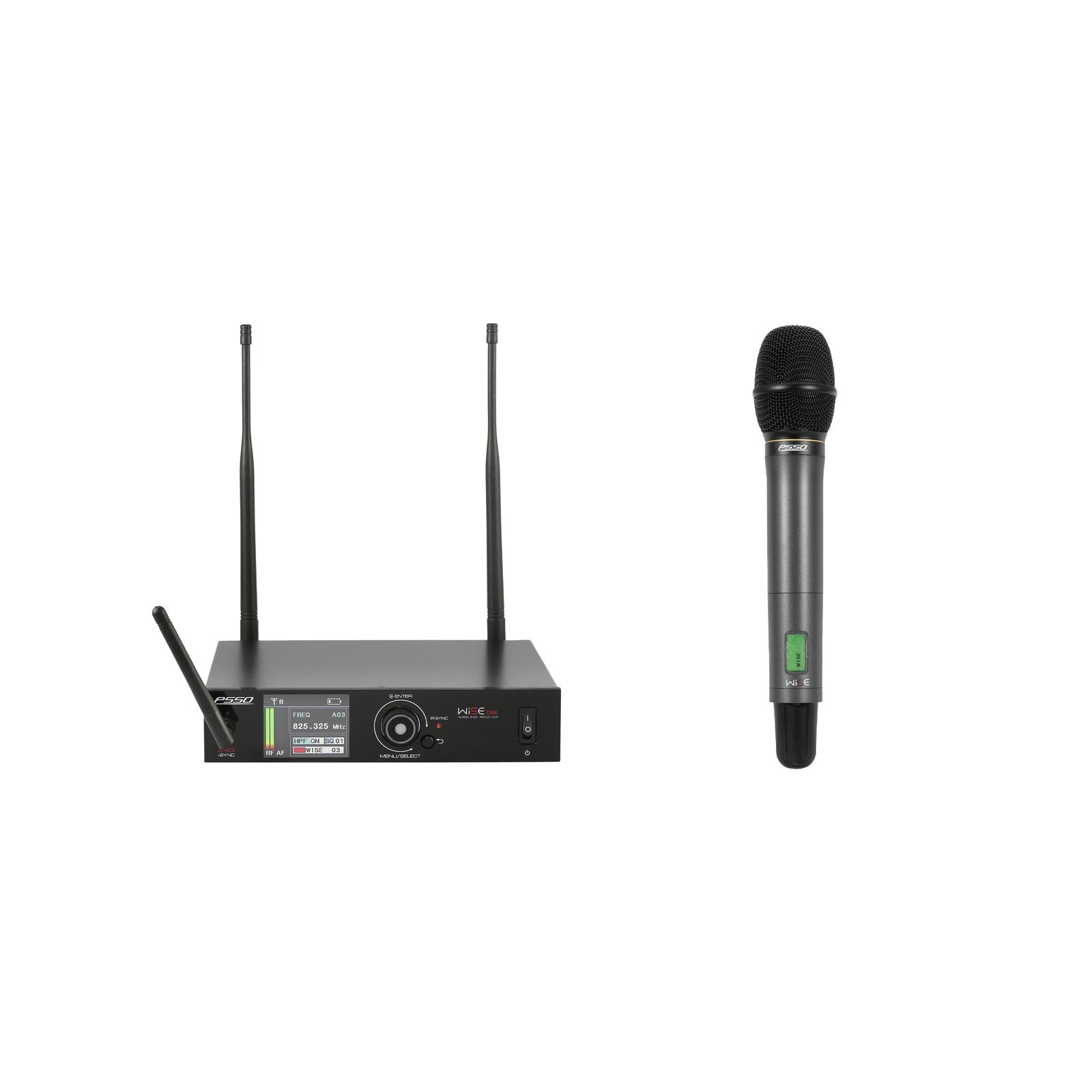 PSSO Set WISE ONE + Dyn. wireless microphone 518-548MHz