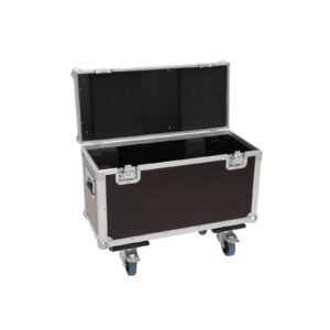 ROADINGER Flightcase 1x LED SL-350 MZF DMX Search Light with wheels