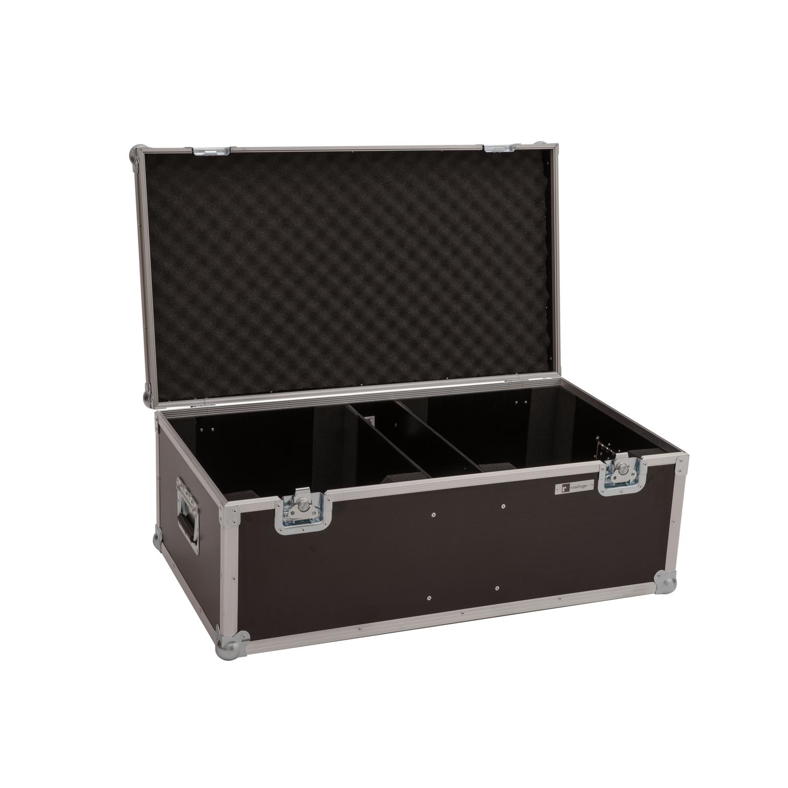 ROADINGER Flightcase 2x LED THA-150F Theater-Spot