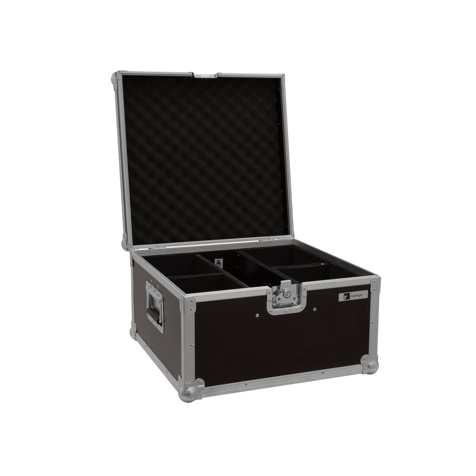 ROADINGER Flightcase 4x LED IP PAR 3x8W QCL/3x9W SCL