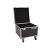 ROADINGER Flightcase 4x LED Theatre COB 100 series with wheels