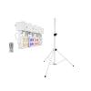 EUROLITE Set LED KLS-180 white + BS-2 EU Loudspeakerstand white