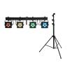 EUROLITE Set LED KLS-902 + STV-60-WOT EU Steel stand black