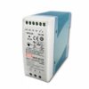 Alimentatore Rotaia Industriale  60W 24V 2,5A Barra Guida DIN Rail Single Power Supply Universale Mean Well MDR-60-24