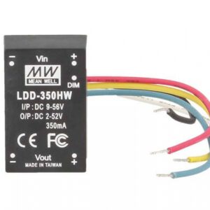 DC/DC Step Down Converter Da DC9-56V a DC2-52V Mean Well LDD-350HW