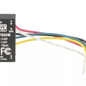 DC/DC Step Down Converter LDD-700HW 700mA da DC9-56V a DC2-52V Mean Well LDD-700HW