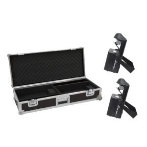 EUROLITE Set 2x LED TSL-1000 Scan + Case with trolley function