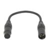 Neutrik 3-pin male to 5-pin female DMX adapter Adattatore per cavo