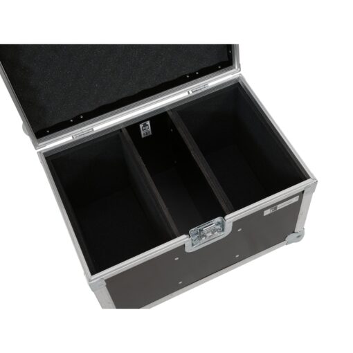 ROADINGER Flightcase 2x LED CBB-2WW/CW