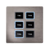 Wall Panel Remote for TR-512 Install Pannello frontale argento